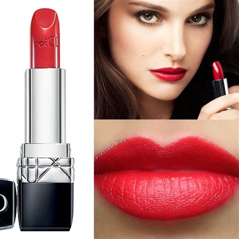 dior rouge lip 638|999 dior red lipstick.